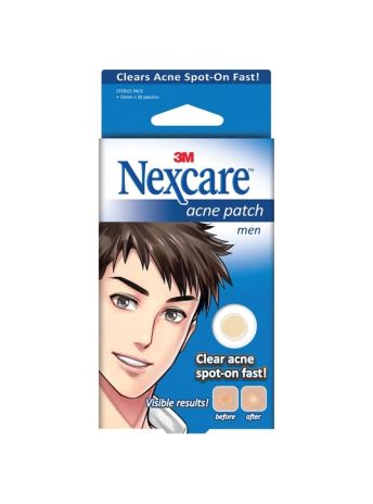 3M NEXCARE ACNE PATCH MEN 30S