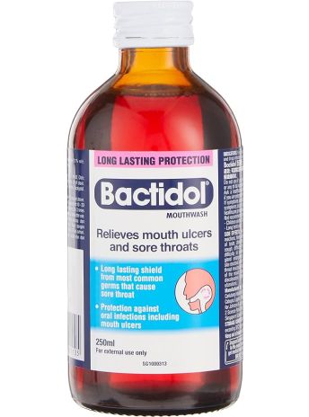 BACTIDOL MOUTHWASH 250ML