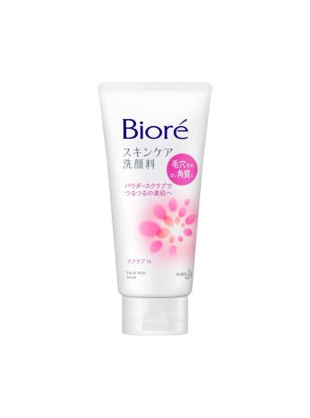 BIORE FACIAL WASH SCRUB 130G