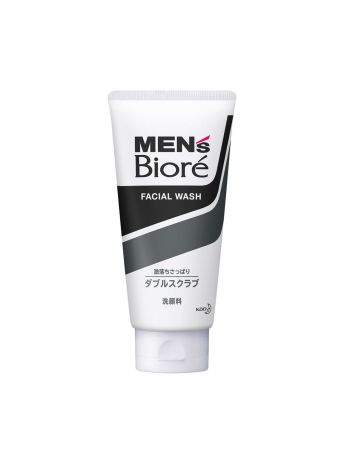 BIORE MEN FACIAL WASH BW SCRUB 130G