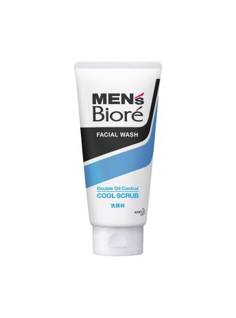 BIORE MEN FACIAL WASH OIL CONTROL COOLSCRUB 130G
