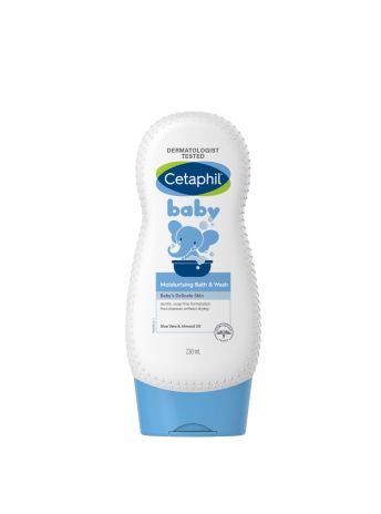 CETAPHIL BABY MOISTURISING BATH & WASH 230ML