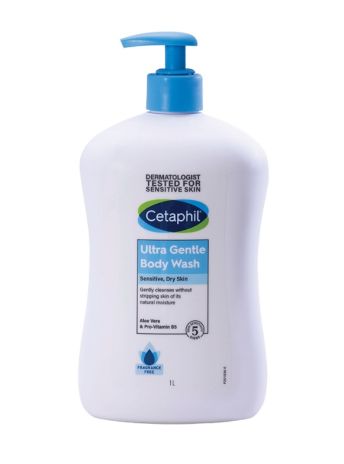 CETAPHIL ULTRA GENTLE BODY WASH FRAGRANCE FREE 1L