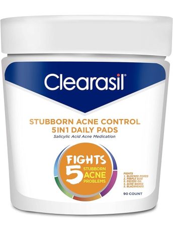 CLEARSIL STUBBORN ACNE CONTROL 5IN1 DAILY PADS 90S