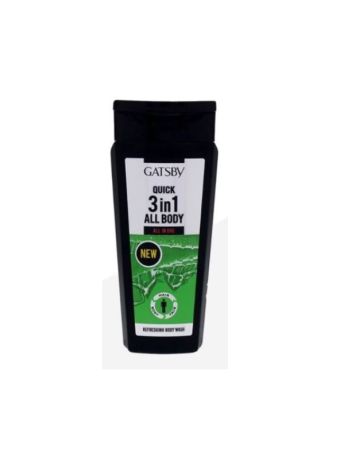 GATSBY BODYWASH 3IN1 ALL BODY 250ML