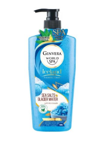 GINVERA WORLD SPA ICELAND SHOWER SCRUB 750ML