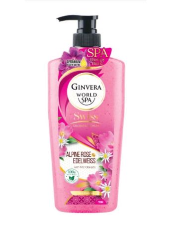 GINVERA WORLD SPA SWISS SHOWER SCRUB 750ML
