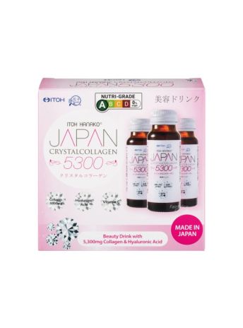ITOH HANAKO JAPAN CRYSTAL COLLAGEN 5300 3X50ML