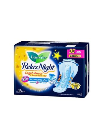 LAURIER RELAX NIGHT GATHERS 35CM 16S