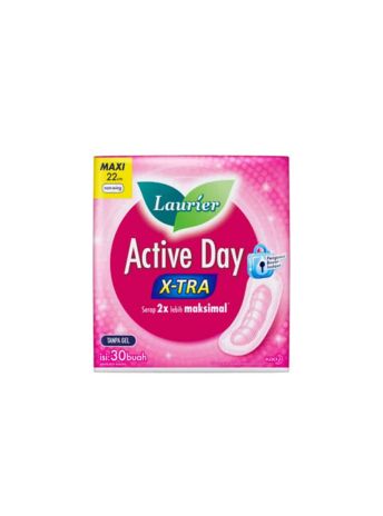 LAURIER ACTIVE DAY SUPER MAXI 22CM 30S