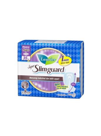 LAURIER SUPER SLIM GUARD NIGHT 35CM 8S
