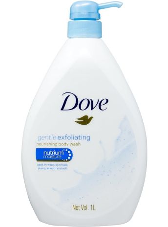 DOVE BODYWASH EXFOLIATING 1L