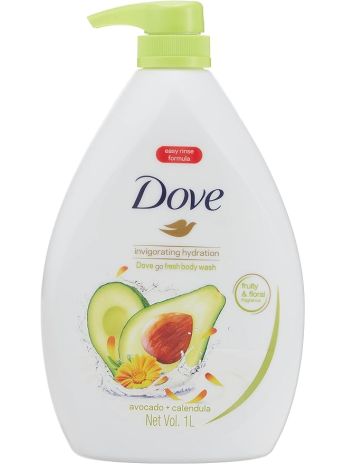 DOVE BODYWASH INVIGORATE 1L