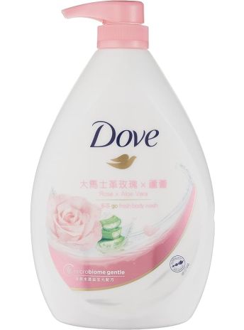 DOVE BODYWASH ROSE 1L
