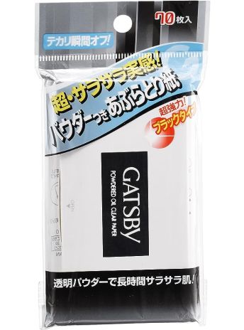 GATSBY OILCLEAR SHEET POWDER 70S