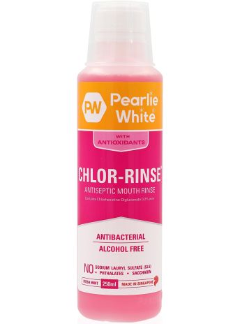 PEARLIE WHITE CHLOR-RINSE 250ML