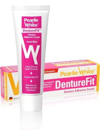 PEARLIE WHITE DENTURE CREAM 40G