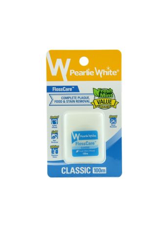 PEARLIE WHITE FLOSSCARE CLASSIC 100M