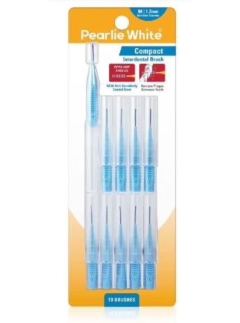 PEARLIE WHITE ID BRUSH 10S M