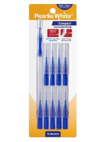 PEARLIE WHITE ID BRUSH 10S XXXS