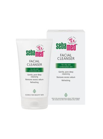 SEBAMED GENTLE FACIAL CLEANSER OILY TO COMBINATION SKIN 150ML