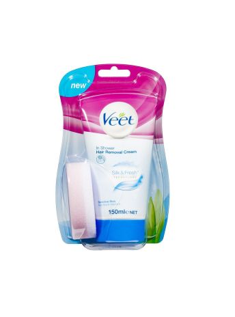 VEET IN SHOWER HAIR REMOVAL CREAM SENSITIVE 150ML