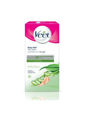 VEET WAX STRIPS DRY 20S